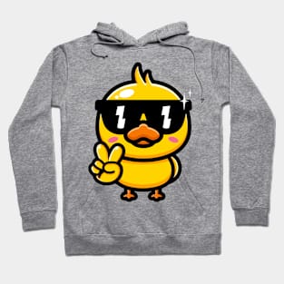 Ducks Doing Cute Things Hoodie